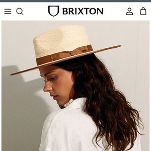 Brixton hat - Beautiful. Worn once